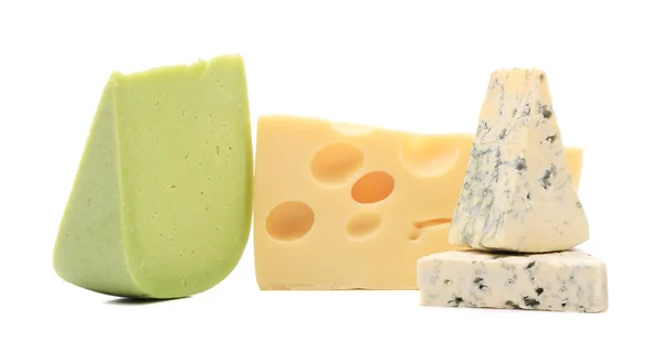 Different cheeses. — Stock Photo, Image