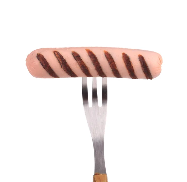 Смажена свинина ковбаса — стокове фото