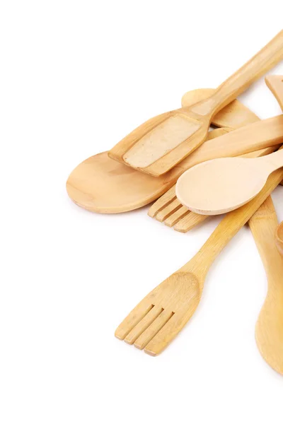 Wooden kitchen utensils — Stock Photo, Image