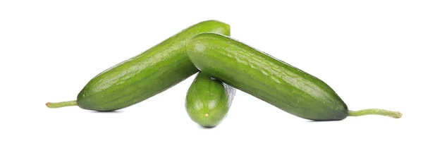 Drie komkommers — Stockfoto