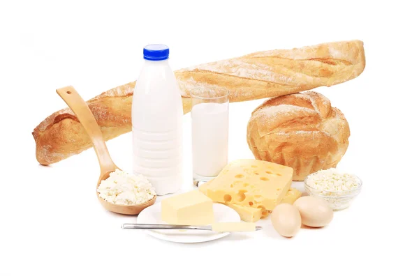 Gesunde Frühstücksprodukte — Stockfoto