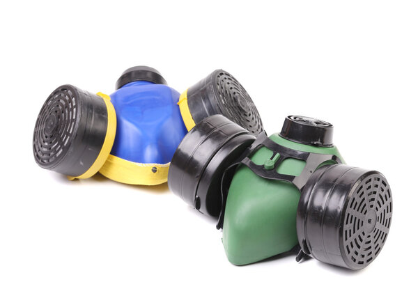 Respirators closeup.