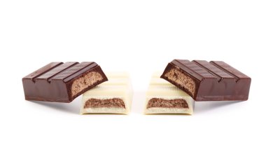 tatlı krema dolgulu çikolata bar.