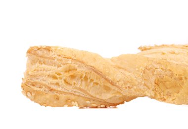 Peynirli çubuk kraker susam ile.