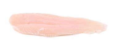 Balık pangasius fileto.