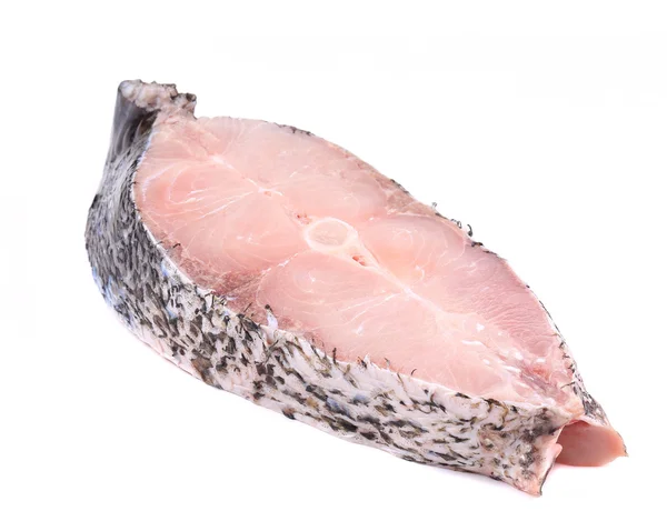 Fresh carp steak. — Stock Photo, Image