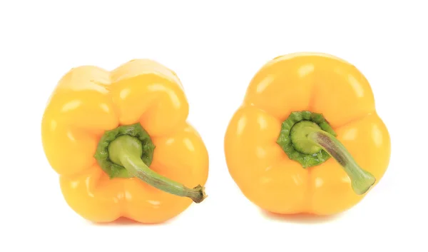 Sweet yellow bell peppers. — Stock Photo, Image