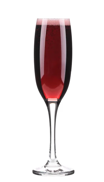 Bicchiere di vino rosso. — Foto Stock