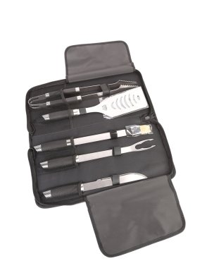 bir durumda Barbekü.