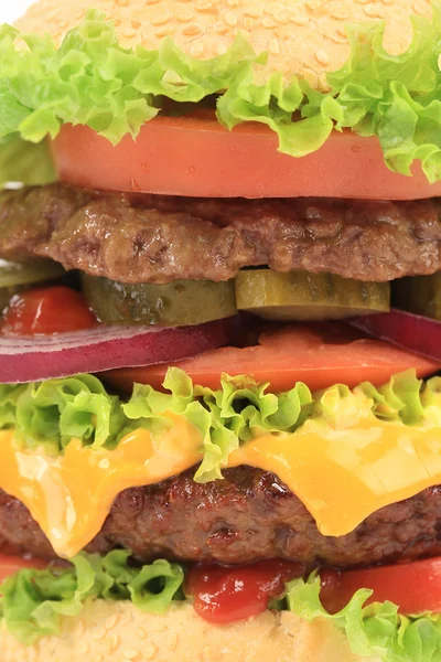 Tasty cheeseburger. — Stock Photo, Image