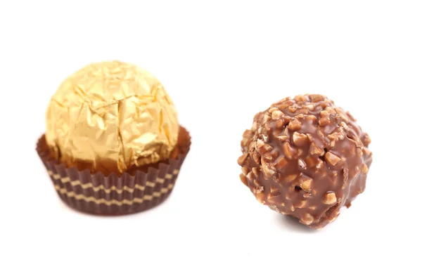 Sweet chocolate candies. — Stock Photo, Image