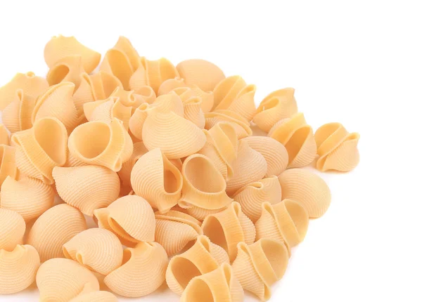 Pâtes alimentaires non cuites lumaconi . — Photo