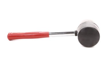 mazzuola in gomma nera.