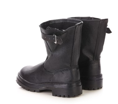 Man's boots siyah.
