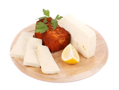 tofu ahşap tablo.