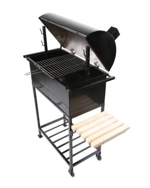 Barbekü Izgara yan görünüm.