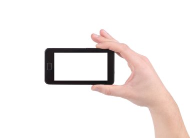 el cep telefonu ile kırpma yolunu tutar..