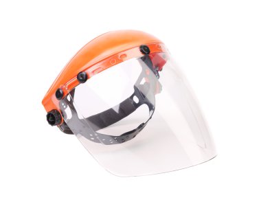 plastik koruyucu yüz kalkan.