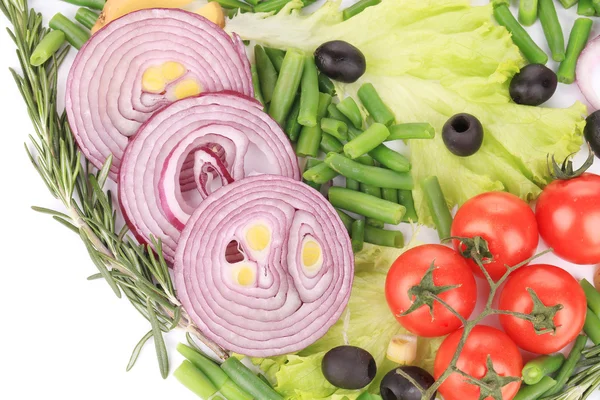 Fresh vegetables closeup. — Stock Photo, Image
