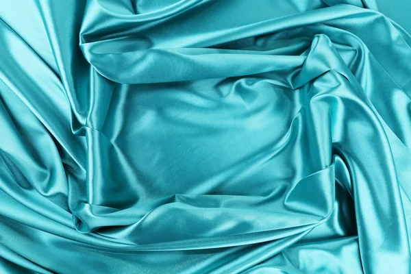 Fond de tissu bleu et rectangle . — Photo