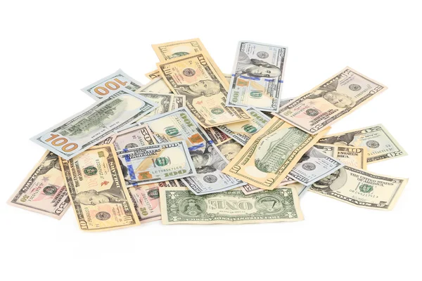 Heap of dollar bills. — Stock Photo, Image
