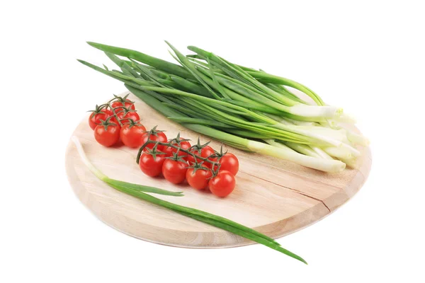 Vegetables on platter. — Stock Photo, Image