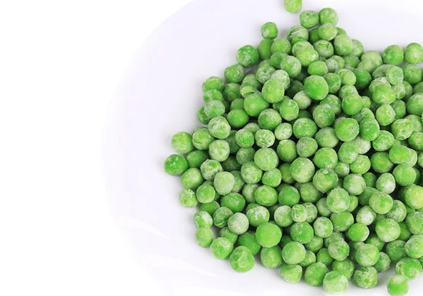 Frozen green peas. — Stock Photo, Image