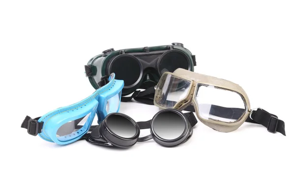Verschillende beschermende brillen. — Stockfoto
