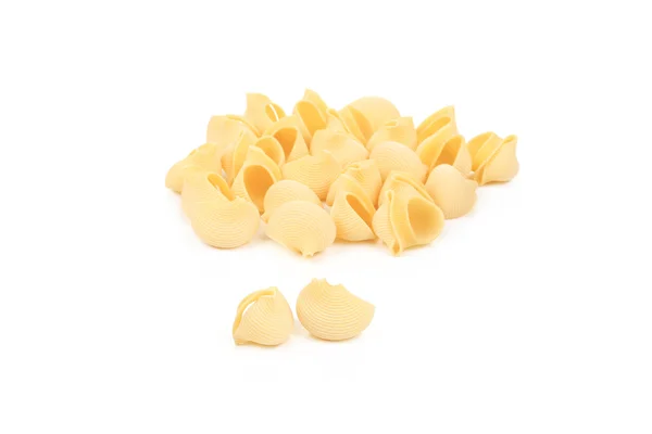 Uncooked pasta lumaconi. — Stock Photo, Image