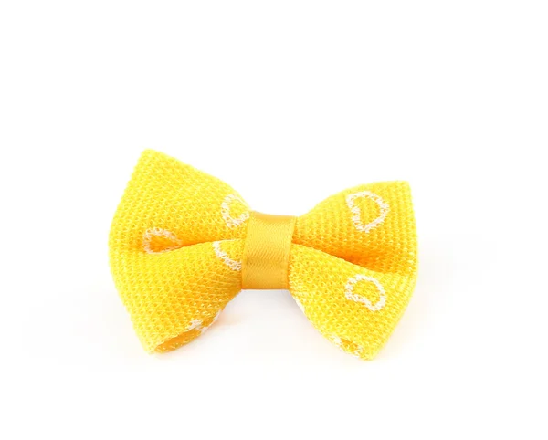 Yellow bow tie. — Stock Photo, Image