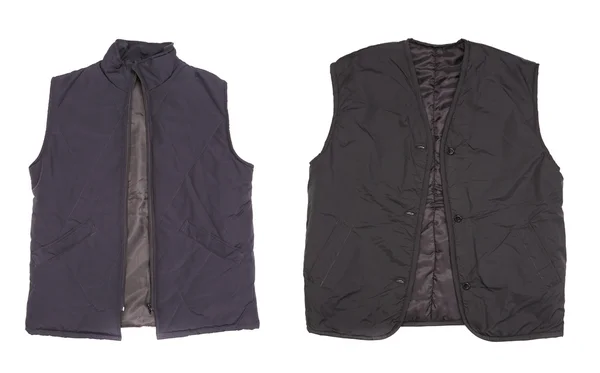 Two winter vests. — Stock Photo, Image