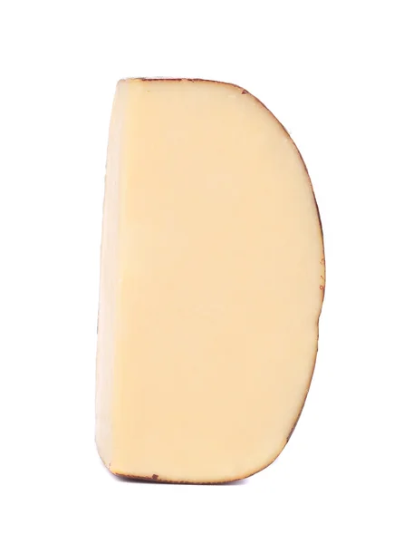 柔らかいチーズの穴なし. — ストック写真