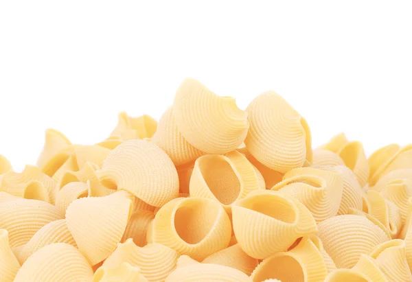 Uncooked pasta lumaconi. — Stock Photo, Image