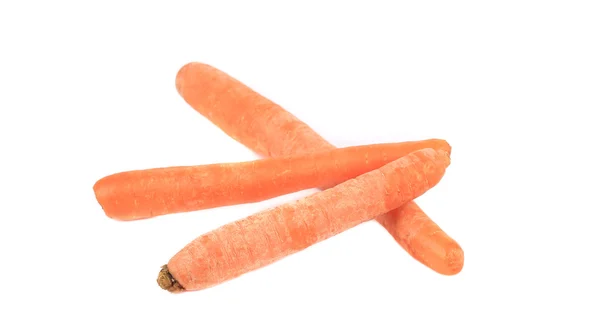 Три свежих морковных креста . — стоковое фото