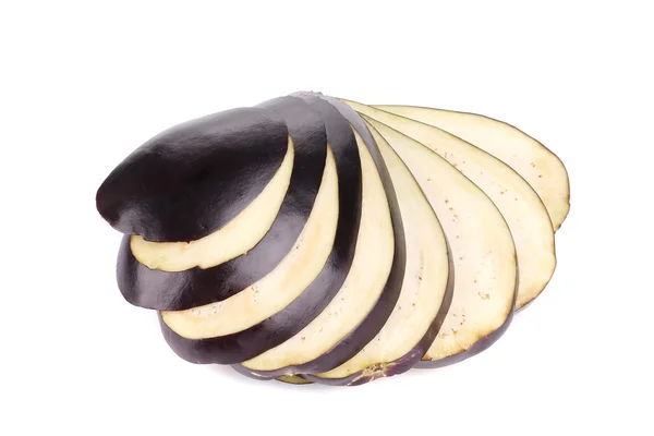 Sliced eggplant. — Stock Photo, Image