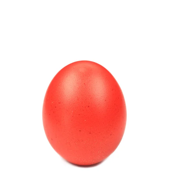 Red easter egg. — Stock Photo, Image