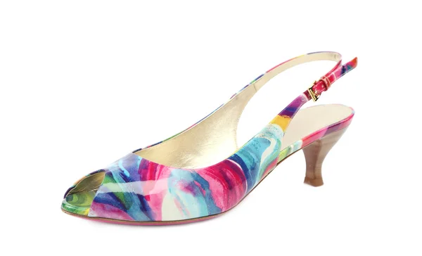 Zapatos de mujer de colores . — Foto de Stock