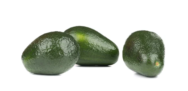Drei Avocados. — Stockfoto