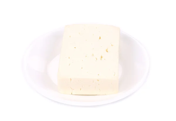 Delizioso formaggio feta . — Foto Stock