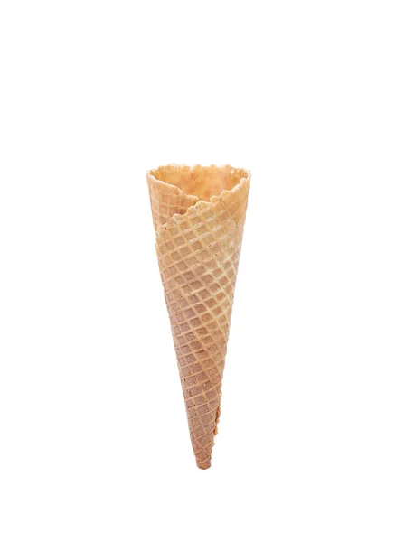 Wafer cup for ice-cream. — Stock Photo, Image