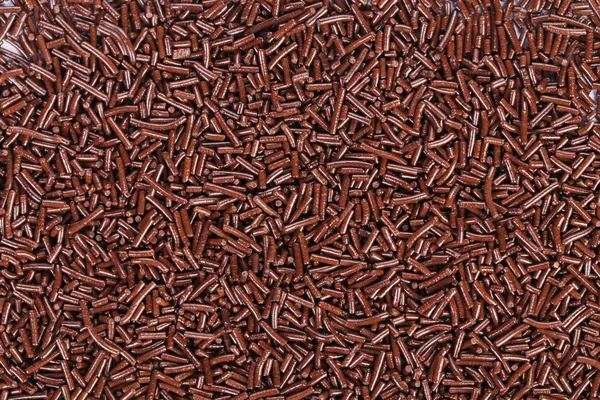 Close up of chocolate sprinkles. — Stock Photo, Image