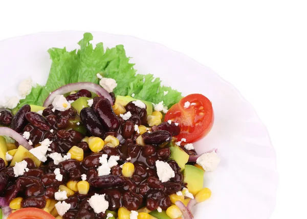 Close up of beans salad. — Stock Photo, Image