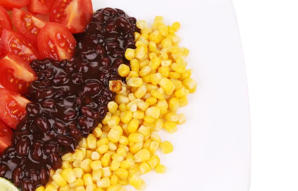 Close up of beans salad. — Stock Photo, Image