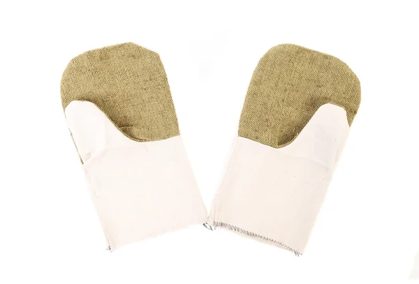 Pair of working mittens. — Stock Photo, Image