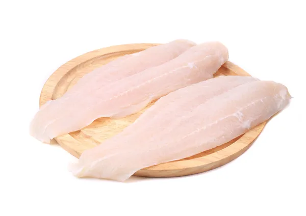 Fresh fillet of pangasius. — Stock Image Fresh fillet of pangasius. Stock Picture