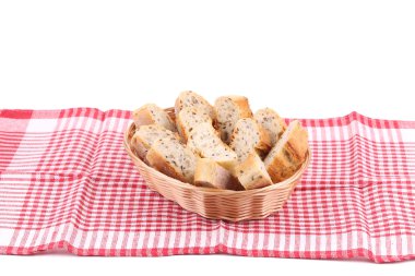 baget hasır sepet dilimlenmiş.