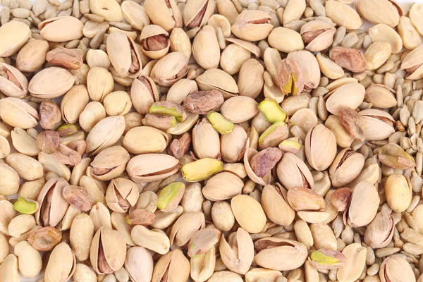 Close up of fresh pistachios. — Stock Photo, Image