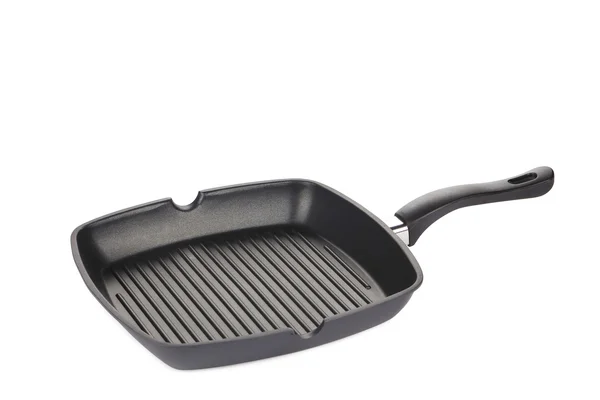 Black frying pan. — Stock Photo, Image