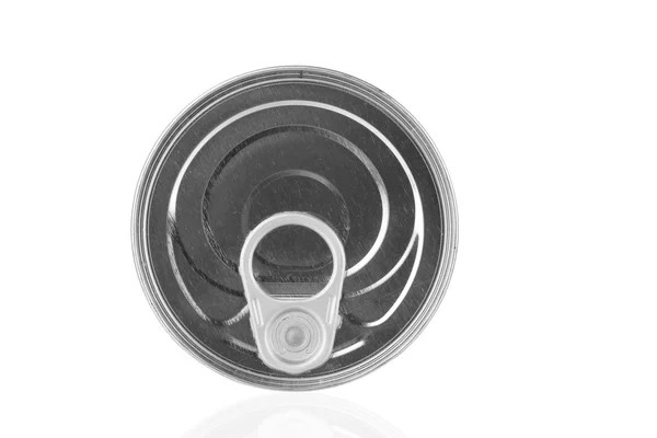 Top view of metal can. — Stock Photo, Image