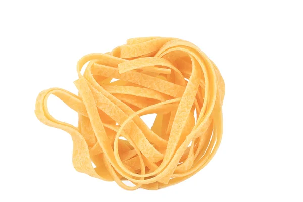 Tagliatelle paglia italienische Pasta. — Stockfoto